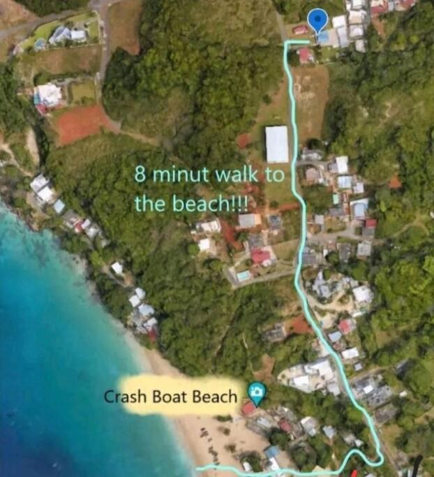 Casita 8 Minutes From Crashboat Beach أغواديلا المظهر الخارجي الصورة